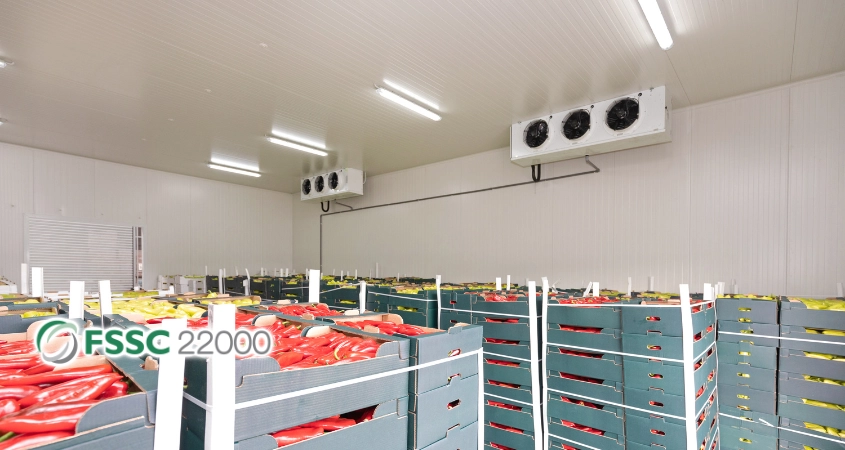 chứng nhận fssc 22000 cho kho lưu trữ thực phẩm