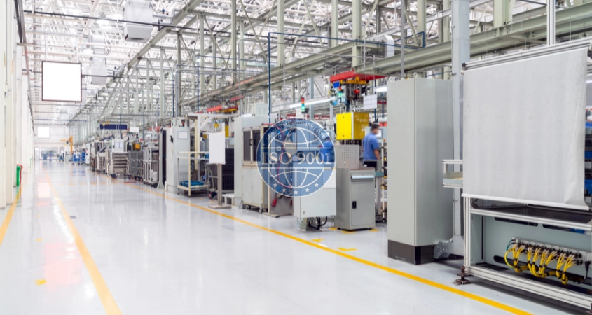 Nhà máy đạt chuẩn chứng nhận ISO 9001