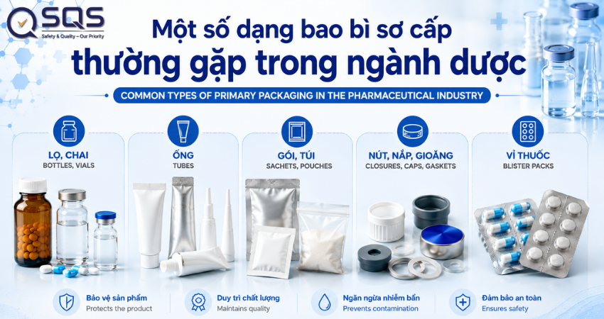 Bao bì sơ cấp trong ngành dược