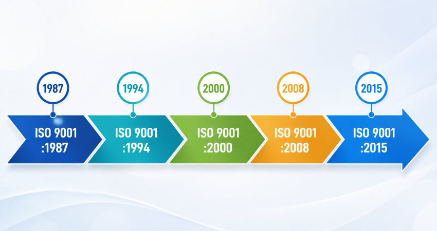 Các phiên bản của ISO 9001